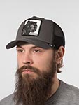 Бейсболка GOORIN BROTHERS арт. 101-0381 (серый / черный)